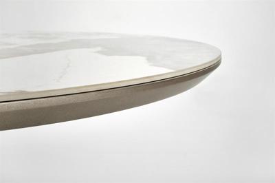 Стол Halmar Стол обеденный HALMAR ROBINSON бежевый мрамор/капучино/черный 160-200/90 арт. V-CH-ROBINSON-ST
