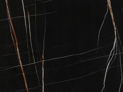 Стол Signal Стол обеденный SIGNAL DIUNA Ceramic Sahara Noir черный мрамор/черный мат 160-240/90 арт. DIUNACC160