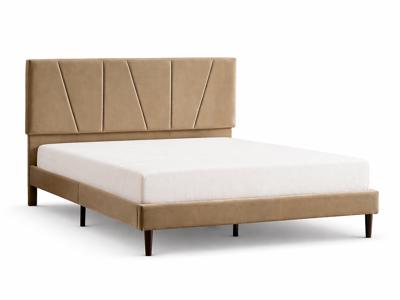 Кровать Signal Кровать SIGNAL SAVANA Velvet Bluvel 28 бежевый, 120/200 арт. SAVANAV120BE