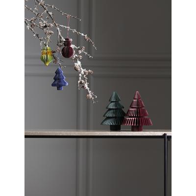 Аксессуар Tkano Декор новогодний honeycomb tree бордового цвета из коллекции new year essential, 18 см арт. TK23-NY_CTR0017