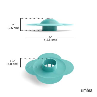 Аксессуары для ванной Umbra Фильтр для слива bloom, голубой арт. 1024151-276