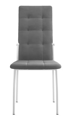 Стул DikLine ГАЛС-М каркас белый/ B22 GREY арт. 00-00058163