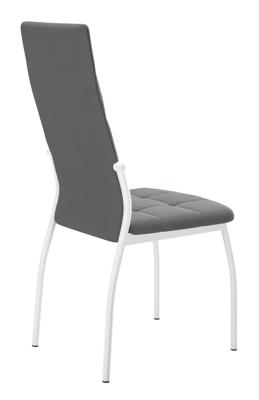 Стул DikLine ГАЛС-М каркас белый/ B22 GREY арт. 00-00058163