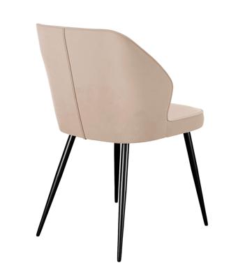 Стул DikLine 222 B03 BEIGE, ножки черные арт. 00-00059804