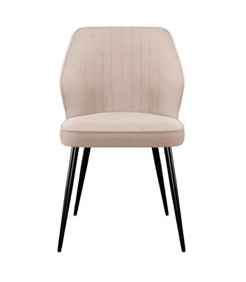 Стул DikLine 222 B03 BEIGE, ножки черные арт. 00-00059804