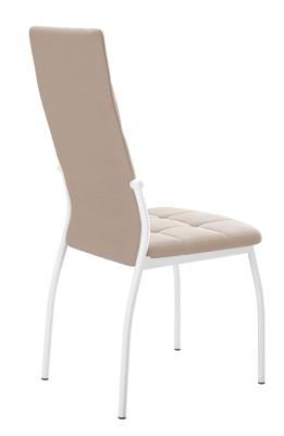 Стул DikLine ГАЛС-М каркас белый/ B03 BEIGE арт. 00-00058931