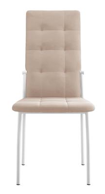 Стул DikLine ГАЛС-М каркас белый/ B03 BEIGE арт. 00-00058931