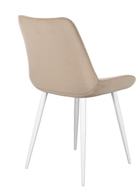 Стул DikLine 206М B03 BEIGE, ножки белые арт. 00-00062223
