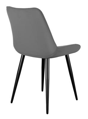 Стул DikLine 206М B22 GREY, ножки черные арт. 00-00062235