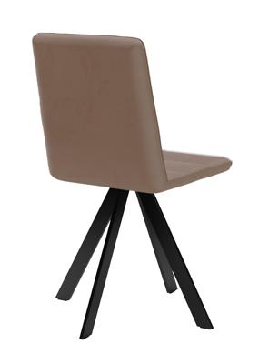 Стул DikLine 230 поворотный B5 LATTE, ножки черные арт. 00-00066555