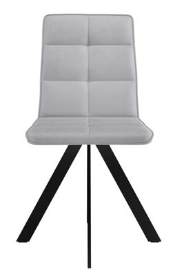 Стул DikLine 230 поворотный B22 GREY, ножки черные арт. 00-00066559