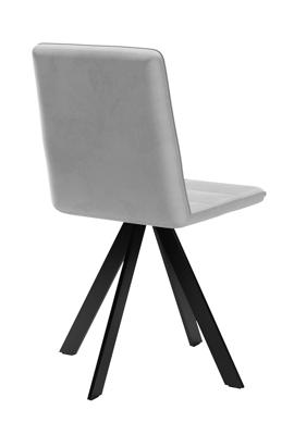 Стул DikLine 230 поворотный B22 GREY, ножки черные арт. 00-00066559