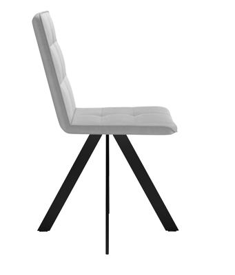 Стул DikLine 230 поворотный B22 GREY, ножки черные арт. 00-00066559