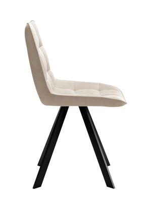 Стул DikLine 229 поворотный, B03 BEIGE, ножки черные арт. 00-00066241