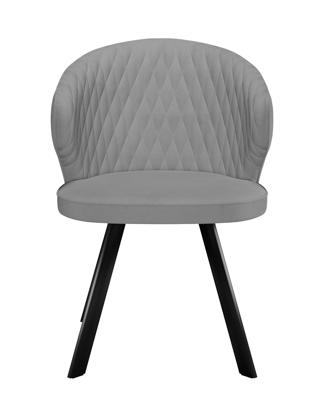 Стул DikLine 249 поворотный, B22 GREY, ножки черные арт. 00-00066980