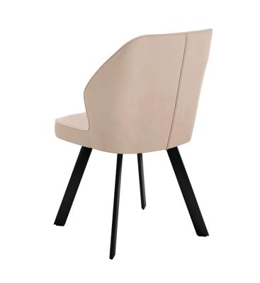 Стул DikLine 232M поворотный B03 BEIGE, ножки черные арт. 00-00085502
