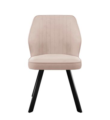 Стул DikLine 232M поворотный B03 BEIGE, ножки черные арт. 00-00085502