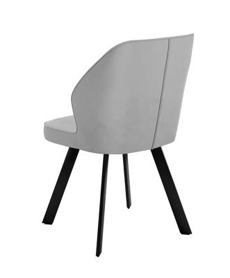 Стул DikLine 232M поворотный B22 GREY, ножки черные арт. 00-00085503