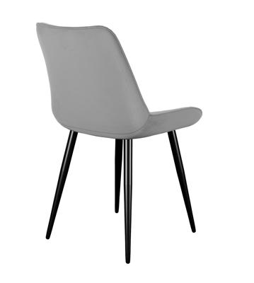 Стул DikLine 226 поворотный B22 GREY, ножки черные арт. 00-00072874