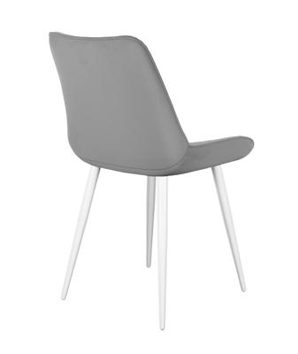Стул DikLine 226 поворотный B22 GREY, ножки белые арт. 00-00072873