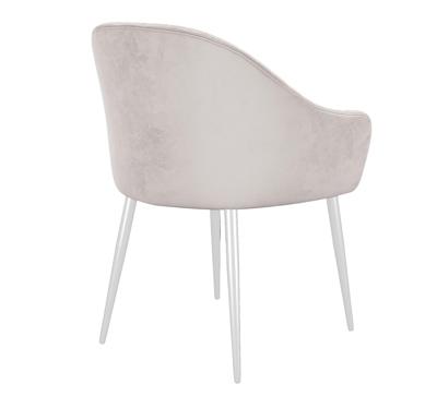 Стул DikLine 440М C103 крем, ножки белые арт. 00-00085606