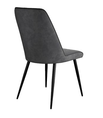 Стул DikLine 325 B28 ANTRACITE, ножки черные арт. 00-00080680