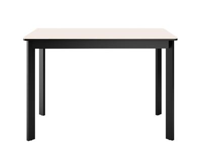 Стол DikLine LK110 Керамика Krater Perla (бежевый матовый) /подстолье черное/опоры черные арт. 00-00075475
