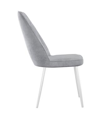 Стул DikLine 326 B22 GREY, ножки белые арт. 00-00074244