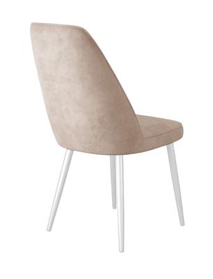 Стул DikLine 326 B03 BEIGE, ножки белые арт. 00-00074243