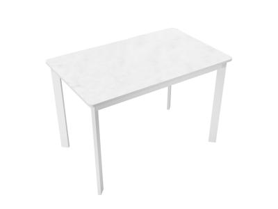 Стол DikLine LK90 Керамика Mono white (белый матовый) /подстолье белое/опоры белые арт. 00-00076715