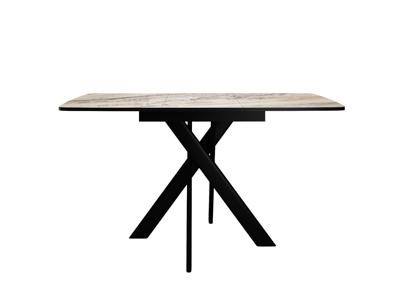 Стол DikLine DKB110, Керамика Venetian Brown Light глянец, опоры черные арт. 00-00081184