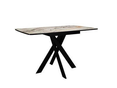 Стол DikLine DKB110, Керамика Venetian Brown Light глянец, опоры черные арт. 00-00081184