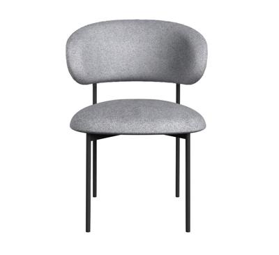 Стул DikLine 201 NS10 GREY, ножки черные арт. 00-00082041
