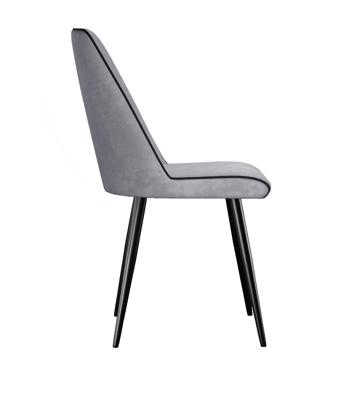Стул DikLine 324 поворотный B22 GREY, ножки черные арт. 00-00083740
