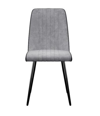 Стул DikLine 324 поворотный B22 GREY, ножки черные арт. 00-00083740