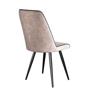 Стул DikLine 324 поворотный B03 BEIGE, ножки черные арт. 00-00084755