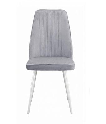 Стул DikLine 327 поворотный B22 GREY, ножки белые арт. 00-00084784