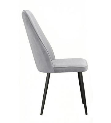 Стул DikLine 327 поворотный B22 GREY, ножки черные арт. 00-00084785