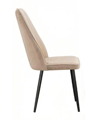 Стул DikLine 327 поворотный B03 BEIGE, ножки черные арт. 00-00084783