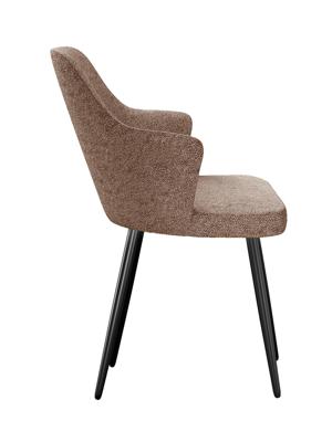 Стул DikLine 235 поворотный, NS05 CAPPUCCINO, ножки черные арт. 00-00084758