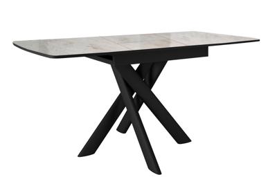 Стол DikLine DKB110, Керамика Italian Grey (глянец серый)/подстолье черное/опоры черные арт. 00-00085041