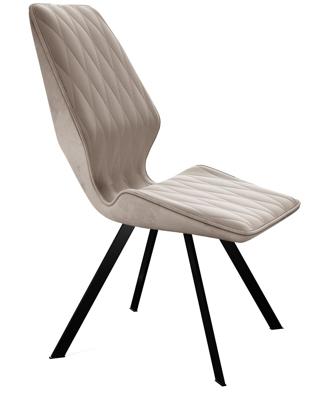 Стул DikLine 242M B03 BEIGE/ ножки черные арт. 00-00062373