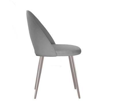 Стул DikLine 383 поворотный B22 GREY, ножки капучино арт. 00-00086681