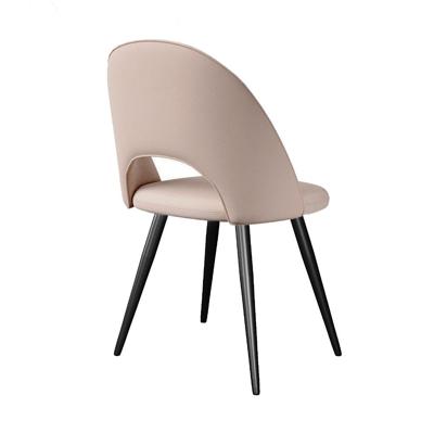 Стул DikLine 383 поворотный B03 BEIGE, ножки черные арт. 00-00087468