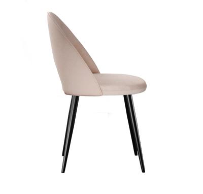 Стул DikLine 383 поворотный B03 BEIGE, ножки черные арт. 00-00087468
