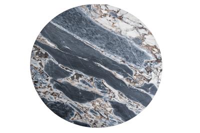 Стол журнальный Garda Decor 58DB-26012 Стол обеденный мрамор "Сапфир" d110*76см арт. 58DB-26012