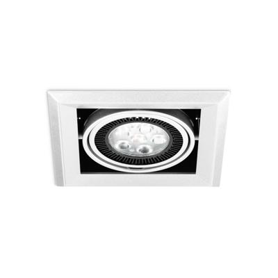 Встраиваемый потолочный светильник Grille Lamp 1 21х21 арт. 2000000016252