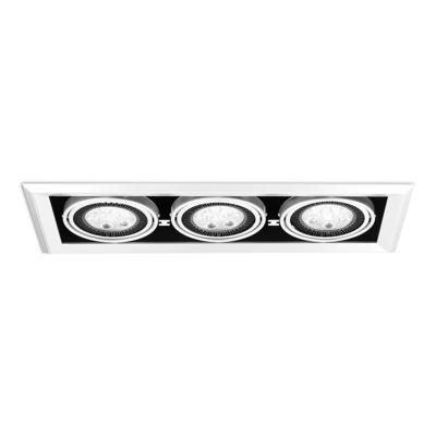 Встраиваемый потолочный светильник Grille Lamp 3 ширина 21 арт. 2000000016290
