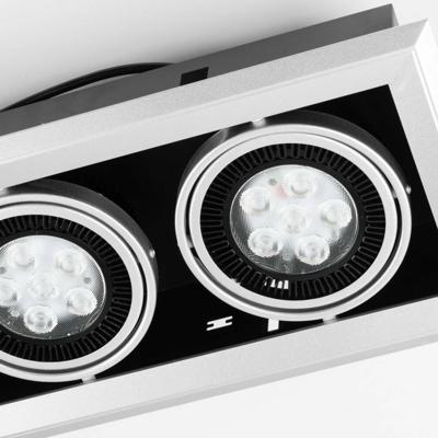 Встраиваемый потолочный светильник Grille Lamp 3 ширина 21 арт. 2000000016290