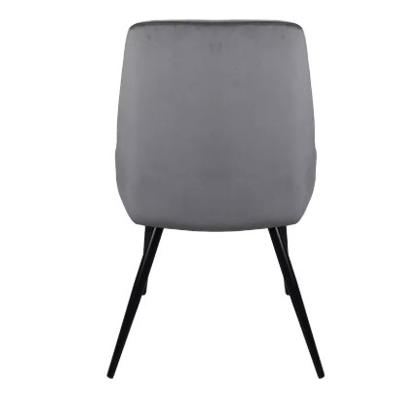 Стул Signal Стул SIGNAL COBE Velvet Bluvel 14 серый/черный арт. COBEVCSZ
